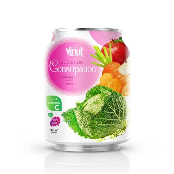 250ml Can 100 Vegetable Juice Juice for Constipation 1